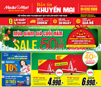Media Mart khởi động Mùa giảm giá cuối năm 2015