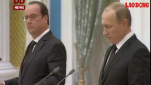 Nga, Pháp bắt tay tăng cường không kích IS