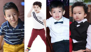 Mê mẩn vẻ điển trai của những hoàng tử nhí nhà sao Việt