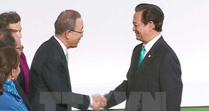 Thủ tướng Nguyễn Tấn Dũng tham dự Hội nghị về biến đổi khí hậu ở Paris