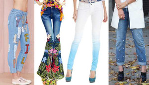 Hô biến quần jeans cũ thành mới và độc