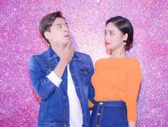 Ngô Kiến Huy nhắng nhít bên Miu Lê