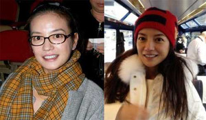 Nhan sắc không son phấn của Triệu Vy