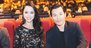 Vũ Ngọc Anh sexy bên 'người tình' Trần Bảo Sơn