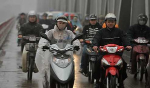 Mưa rét, hôm nay Hà Nội còn 13 độ C