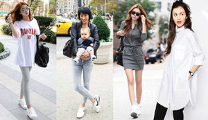 Bận rộn chăm con nhưng các mẹ vẫn phong cách như fashonista