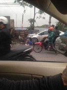 Đang dọn rác, 2 nữ lao công bị ôtô tông chết thảm