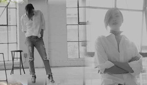 Phối đồ thật phong cách với áo sơ mi trắng