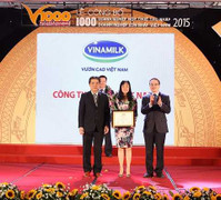 Vinamilk vươn lên vị trí số 1 trong Top 10 doanh nghiệp tư nhân lớn nhất Việt Nam năm 2015