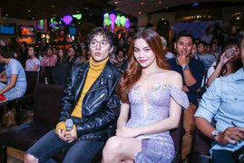 Hà Hồ quyến rũ như nữ thần bên Châu Đăng Khoa