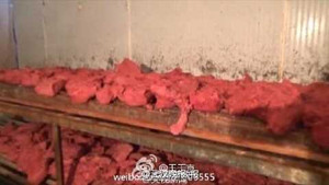 Hình ảnh gây sốc về thủ đoạn làm giả thịt bò từ lợn