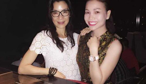 Trà Ngọc Hằng khoe ảnh gặp gỡ ngôi sao 