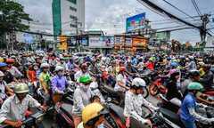 'Thảm họa' tắc đường Việt Nam lên báo nước ngoài