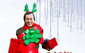 Không nhịn được cười xem Hoài Linh hóa thành chú tuần lộc ngộ nghĩnh