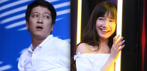 Nhã Phương bối rối 'chạm trán' Trường Giang