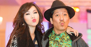 Trường Giang nhắng nhít bên mỹ nữ hải ngoại Kavie Trần