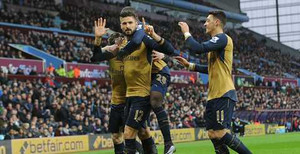 ‘Pháo thủ’ thong dong hạ Aston Villa