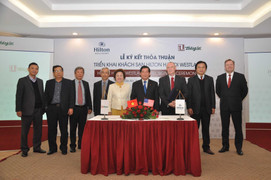 Khách sạn Thắng Lợi ký thỏa thuận triển khai khách sạn Hilton Hanoi Westlake
