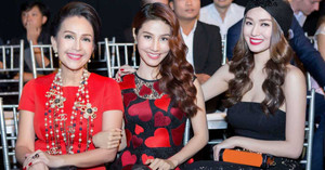 Khánh My táo bạo diện đồ ren xuyên thấu không nội y