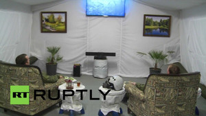 Video: Choáng với độ tiện nghi như khách sạn của căn cứ không quân Nga ở Syria