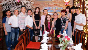 Diễm Hương, Nam Em mừng sinh nhật 'bà ngoại' - NSND Ngọc Giàu