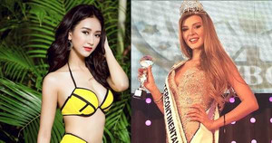 Á hậu Hà Thu lọt top 17 Hoa hậu Liên lục địa 2015