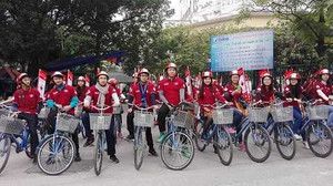 Chương trình đạp xe 'Vì một Việt Nam khỏe mạnh hơn' của THD Canada Việt Nam