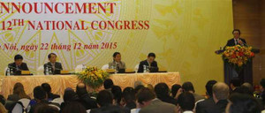 1.510 đại biểu tham dự Đại hội Đảng lần thứ XII