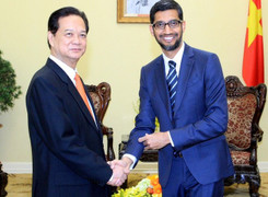 CEO Google gặp gỡ Thủ tướng và giao lưu với giới công nghệ Việt Nam