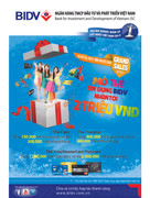 BIDV triển khai hàng loạt chương trình khuyến mãi Thẻ lớn nhất trong năm