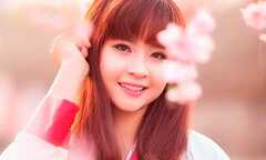 Hot girl đẹp lạ trong trang phục truyền thống Hàn Quốc