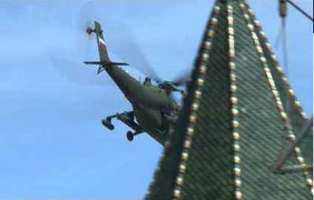 Clip: Mi-35MS tối mật của Nga vô tình lộ diện khi bay gần điện Kremlin