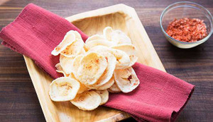 Chiên bánh phồng tôm không dùng dầu chỉ trong 1 phút