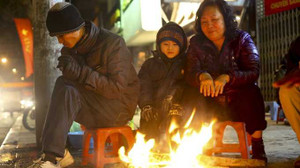 Miền Bắc đón Noel trong rét đậm, rét hại