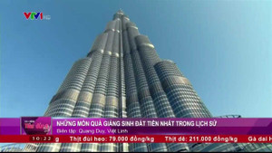 Cận cảnh những món quà giáng sinh đắt nhất trong lịch sử