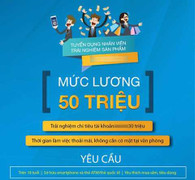 Tròn mắt thông báo tuyển dụng lương “khủng“ cực dị