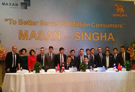 Masan và Singha thiết lập nền tảng chung trên thị trường ASEAN với 250 triệu người tiêu dùng