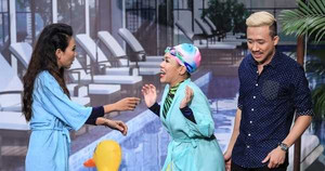 Trấn Thành bắt cá hai tay với Việt Hương, Khánh Ngọc