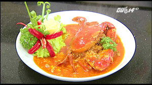 Cua sốt ớt: Món ngon cho ngày lạnh