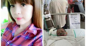 Xót thương cô gái nghèo xinh đẹp bị kẻ cuồng yêu tạt xăng đốt cháy