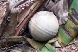 Liên tiếp phát hiện vật thể lạ hình cầu sau tiếng nổ lớn ở Tuyên Quang, Yên Bái