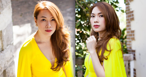 Mỹ Tâm diện đầm vàng chói lọi xẻ sâu hút mắt