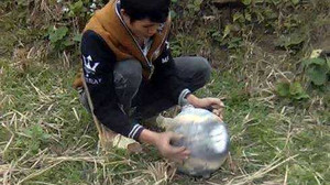 Vật thể lạ nặng 6kg lại được tìm thấy ở Yên Bái