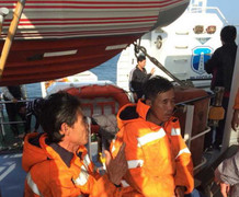 Hai tàu biển đối đầu, một thuyền viên mất tích