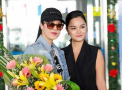 Phạm Quỳnh Anh ra tận sân bay đón Thu Phương