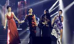Bộ tứ diva Thanh Lam, Hồng Nhung, Mỹ Linh, Hà Trần tái ngộ khán giả Thủ đô