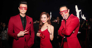 Kim Lý, Hoàng Thuỳ Linh phấn khích vì vẻ gợi cảm của Tóc Tiên