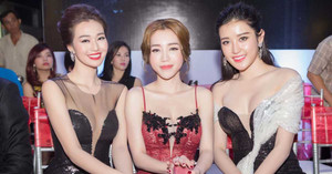 Elly Trần đọ dáng chuẩn sau sinh với Huyền My, Khánh My