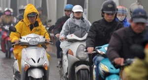 Gió mùa đông bắc về, nhiệt độ miền Bắc giảm sâu