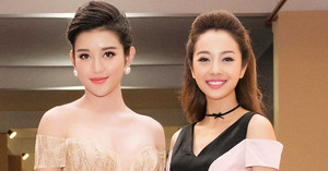 Á hậu Huyền My đọ vẻ gợi cảm cùng Jennifer Phạm